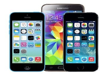 هاتف Galaxy S5 يفشل في تخطي آي فون 5S بعد شهر في أمريكا وأوروبا
