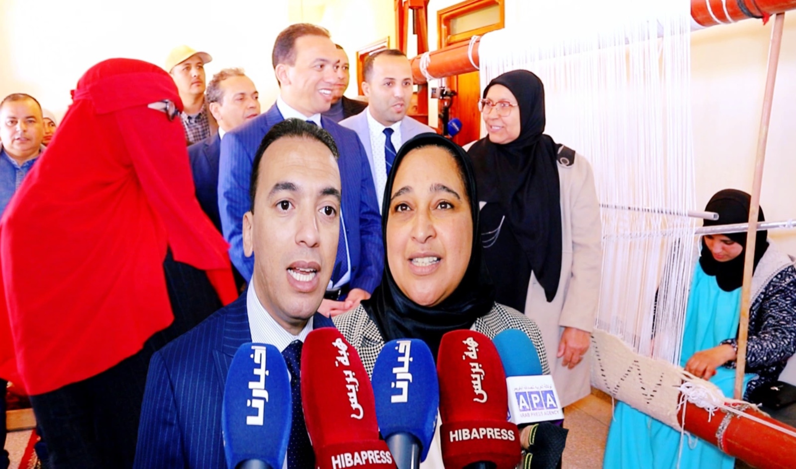 كاتب الدولة لحسن السعدي في زيارة لتعاونيات الاقتصاد الاجتماعي والتضامني بجماعات إقليم الصويرة 4 PHOTO 2025 02 12 14 37 52 1739367711