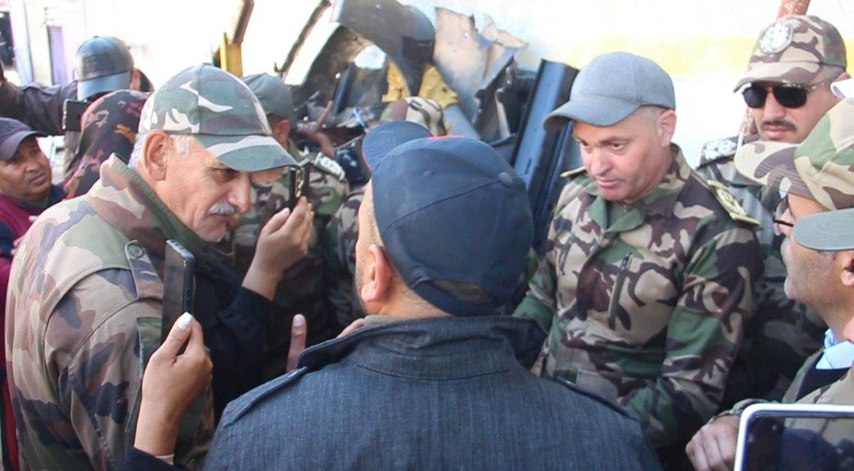 نقاش ساخن بين السلطات المحلية وتجار “لافراي” بالسالمية  بالبيضاء خلال حملة تحرير الملك العمومي