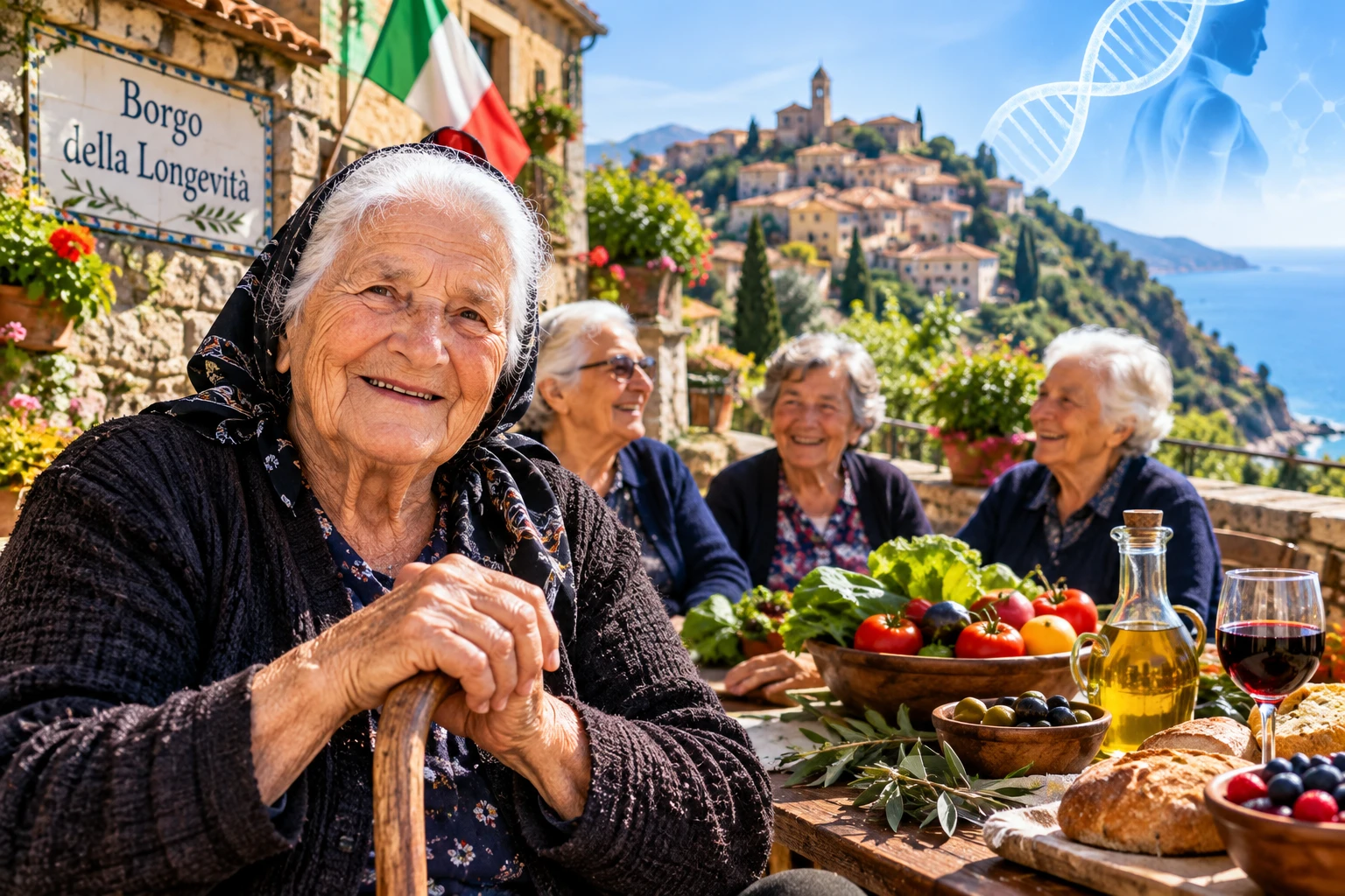 قرية إيطالية تحيّر العلماء.. سرّ نسائها اللواتي يعشن حتى سن الـ100