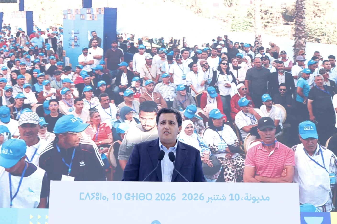 من مديونة.. عوكاشا: إقليم بنسليمان يتطلع للتنمية الشاملة والخدمات الأساسية بجانب الملعب الكبير