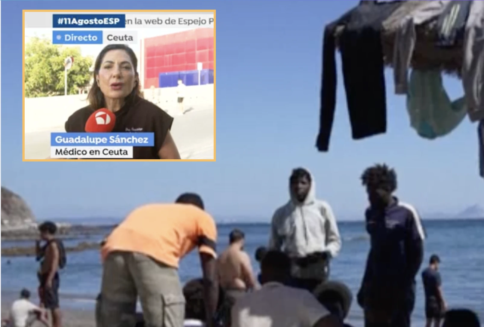 طبيبة تبكي على المباشر: “شواطئ سبتة تحولت لمكبات والعدوى الجلدية تمنع السكان من السباحة” طبيبة تبكي على المباشر: “شواطئ سبتة تحولت لمكبات والعدوى الجلدية تمنع السكان من السباحة”