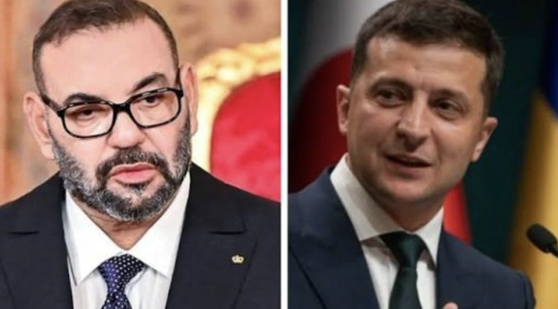زيلينسكي يشكر الملك محمد السادس ويؤكد تطلعه إلى توسيع التعاون مع المغرب زيلينسكي يشكر الملك محمد السادس ويؤكد تطلعه إلى توسيع التعاون مع المغرب