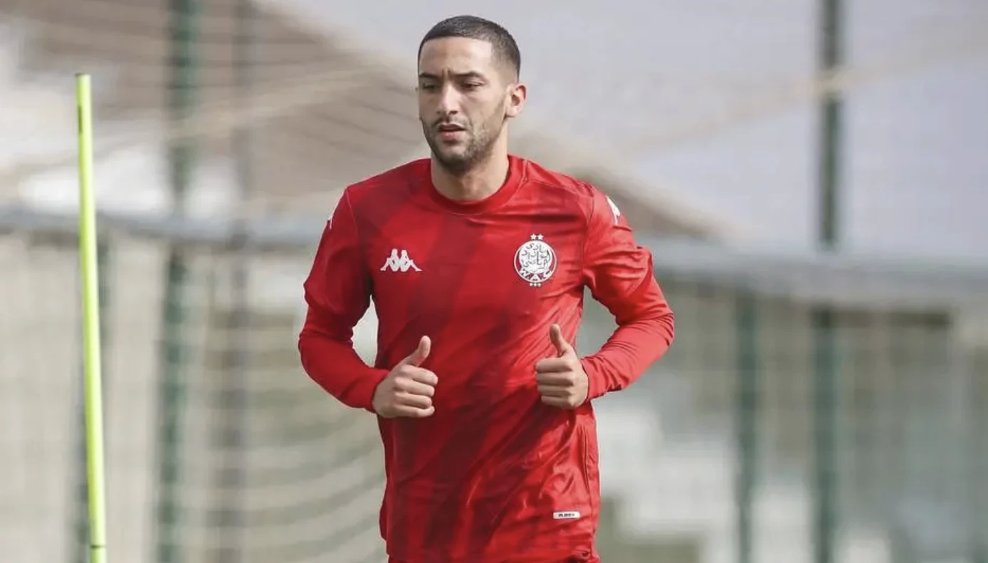 تعليق ناري من زياش يشعل الجدل داخل الوداد بعد استبعاده من معسكر أكادير تعليق ناري من زياش يشعل الجدل داخل الوداد بعد استبعاده من معسكر أكادير