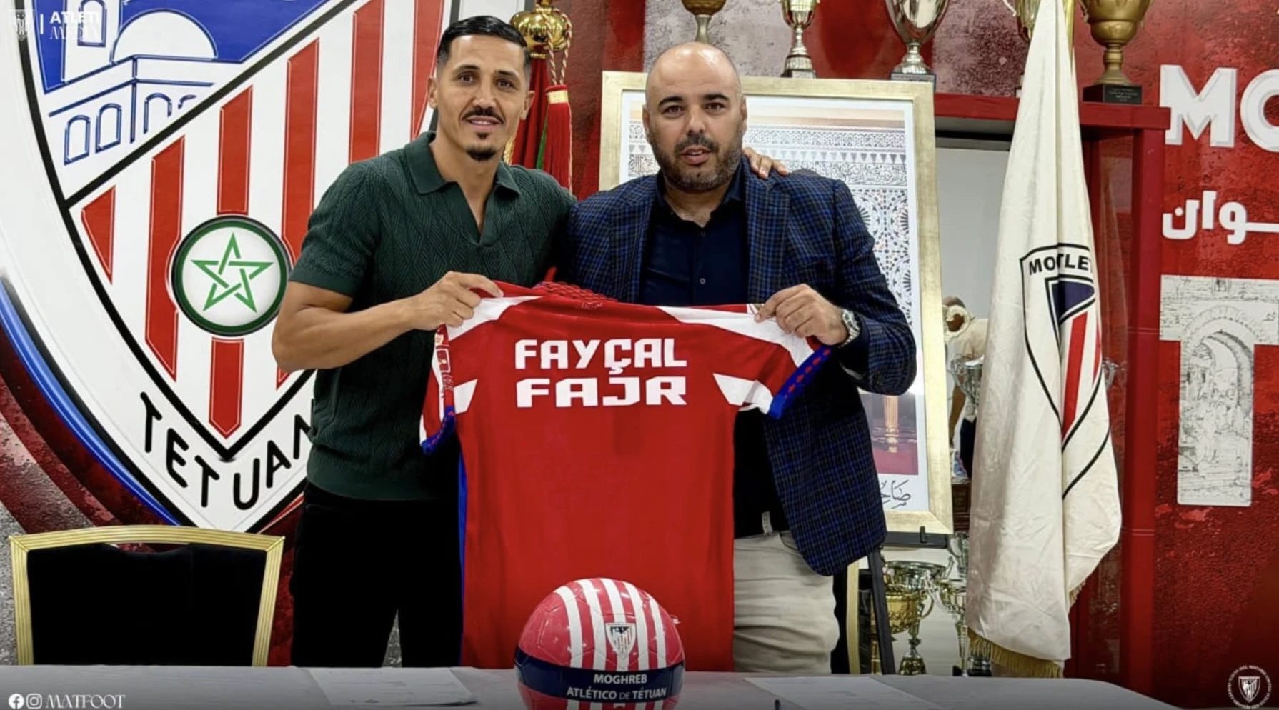 رسمياً.. المغرب التطواني يعزز صفوفه بالدولي المغربي السابق فيصل فجر رسمياً.. المغرب التطواني يعزز صفوفه بالدولي المغربي السابق فيصل فجر