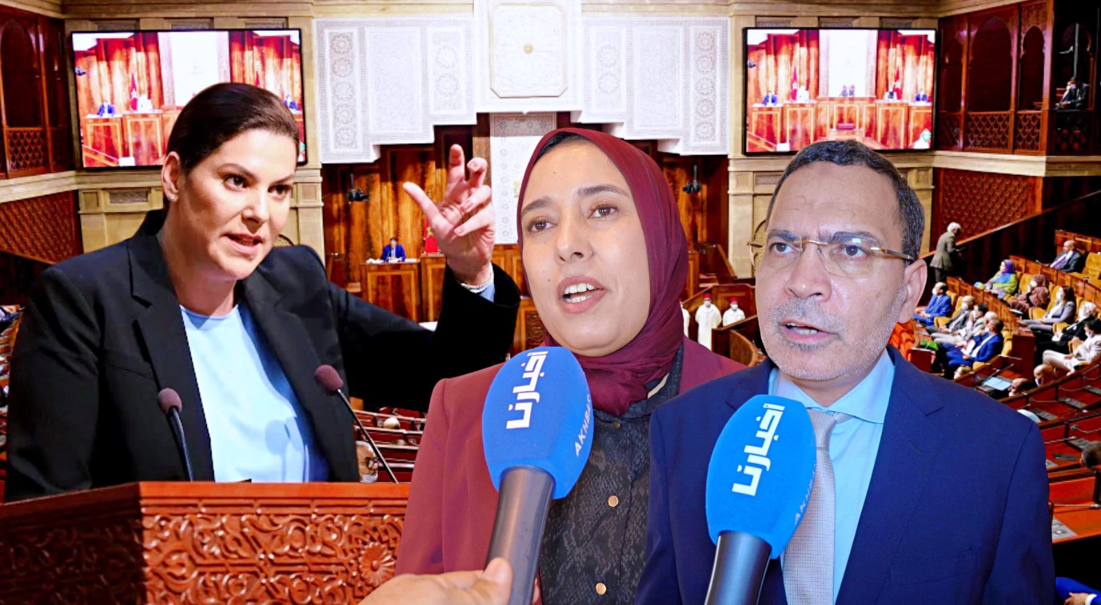 البيجيدي دخلو سخان للبرلمان.. الخلفي وماء العينين في رد قوي على البرنامج الحكومي للمنصوري