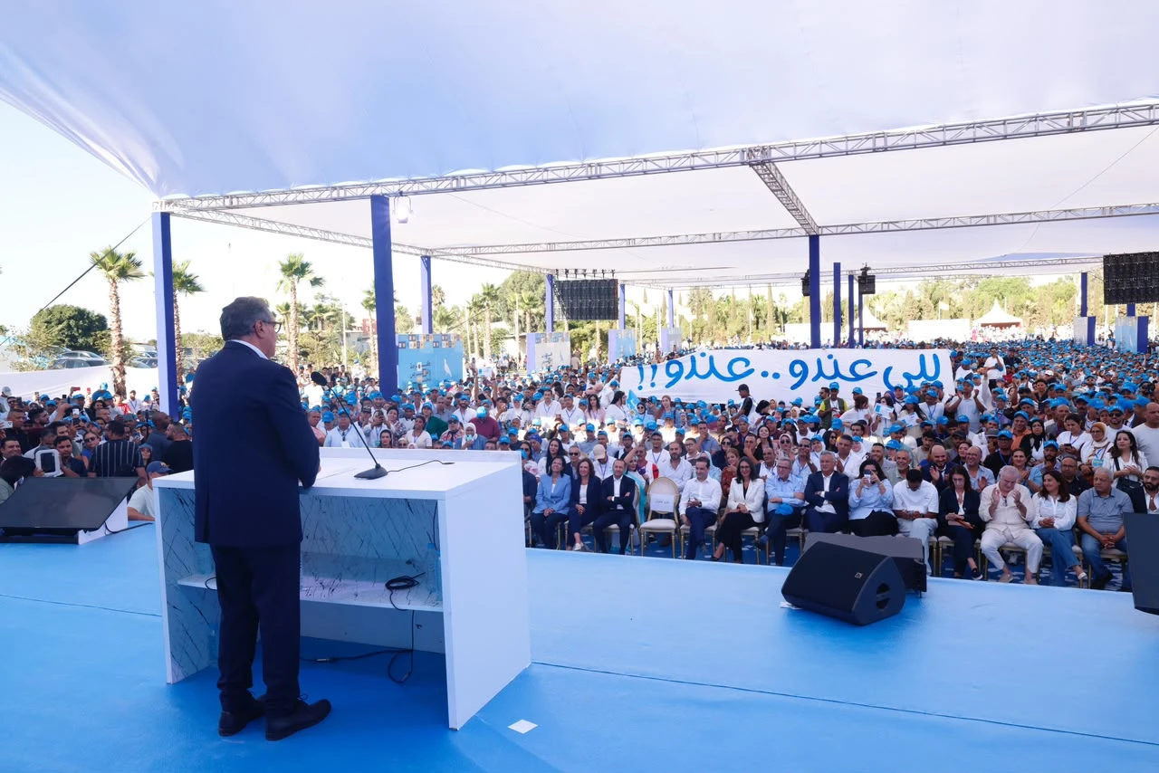 أخنوش من مديونة: نخوض الحملة الانتخابية برأس مرفوع و"وجهنا أحمر" لأننا كنا في الموعد