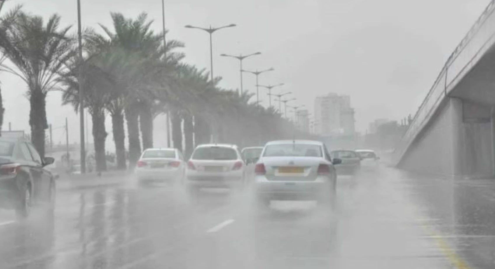 نشرة إنذارية.. زخات رعدية مع احتمال تساقط البرد وهبات رياح بعدد من مناطق المملكة