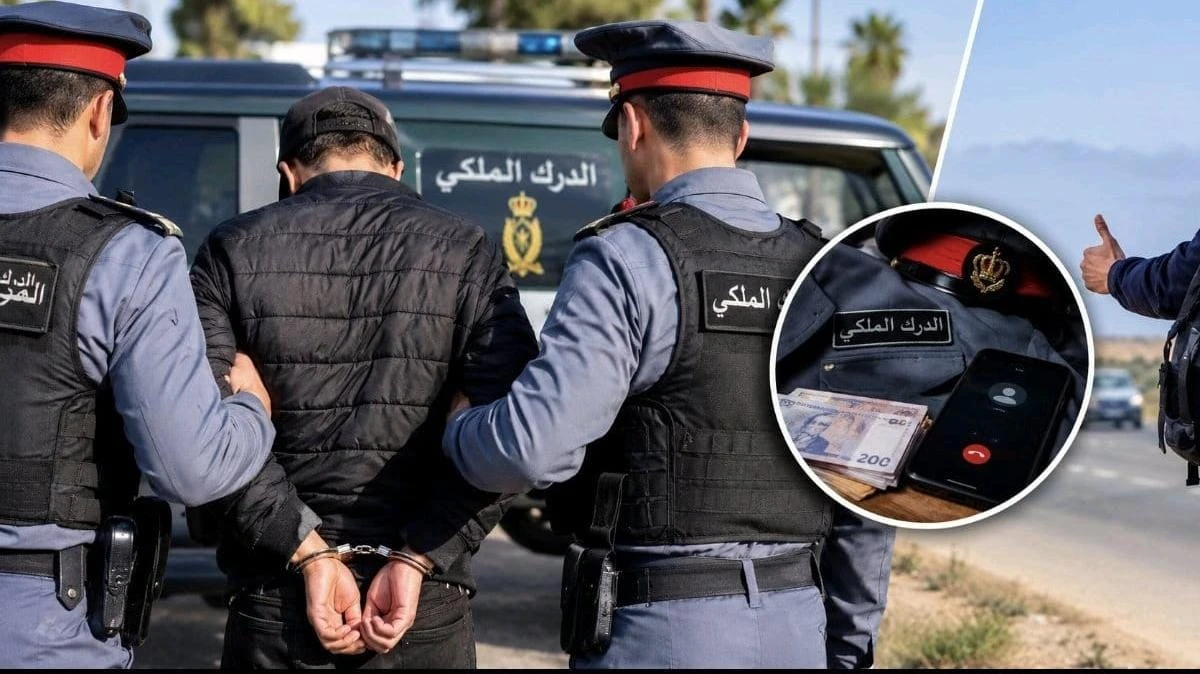 دركي مزيف يقع في قبضة درك الدراركة.. "الأوطوسطوب" و"الديباناج" حيلة للإيقاع بالضحايا