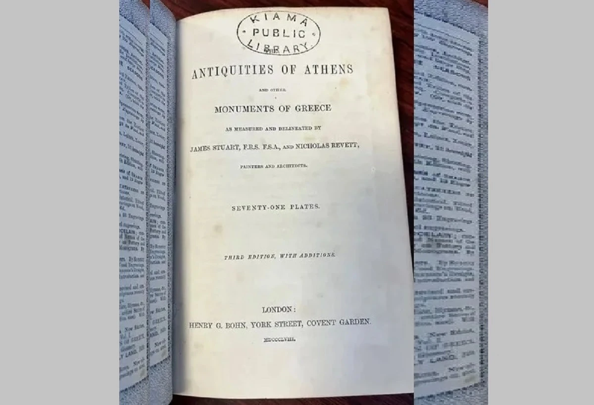 كتاب يعود إلى مكتبة أسترالية بعد 150 عاما من استعارته كتاب يعود إلى مكتبة أسترالية بعد 150 عاما من استعارته