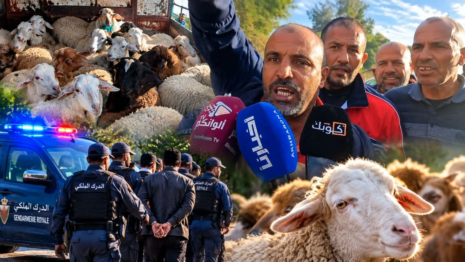 وجدة..الفراقشية يسقطون في قبضة السلطات ومواطنون للقضاء: بغينا ليهم 30 عام ديال الحبس