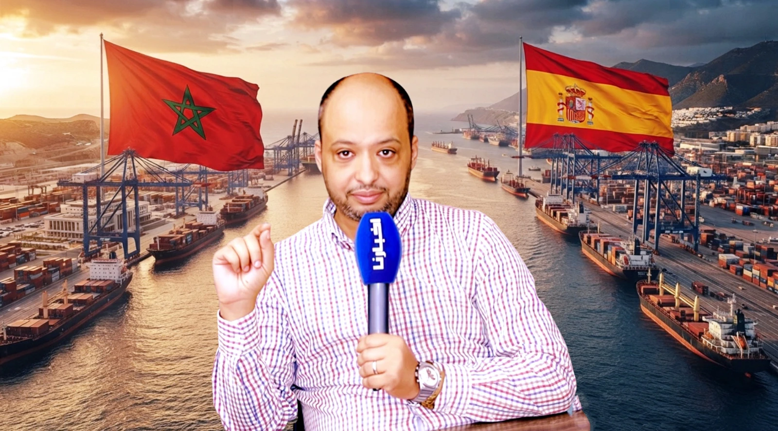 ميناء الناظور صداع جديد في رؤوس الإسبان.. الجعفري يكشف كيف سيعيد المغرب رسم خريطة التجارة والطاقة في المتوسط
