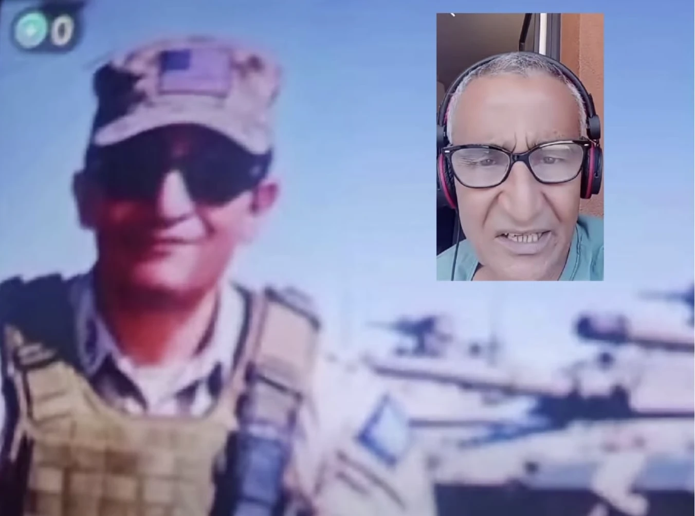 مهزلة.. جندي مغربي متقاعد يخرج عن صمته ويلوح بمقاضاة الجزائر بعد الزج بصورته في قضية الـ61 مغربيا مهزلة.. جندي مغربي متقاعد يخرج عن صمته ويلوح بمقاضاة الجزائر بعد الزج بصورته في قضية الـ61 مغربيا