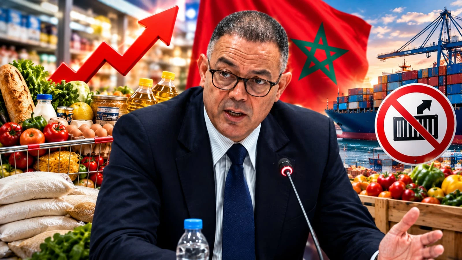 لقجع يعترف بغلاء الأسعار ويؤكد رفض الحكومة تصدير المنتجات على حساب السوق الوطنية