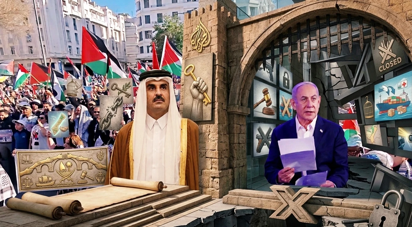 بين الخيانة والابتزاز.. فضيحة قطر توقع "تجار القضية الفلسطينية" بالمغرب في مصيدة "التطبيع" مع إسرائيل