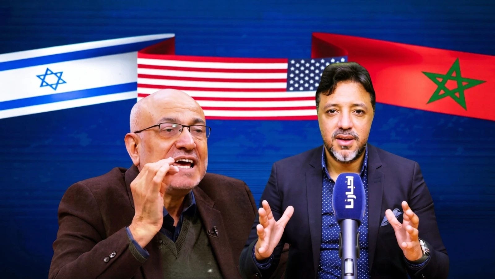 رفع التمثيل الدبلوماسي بين المغرب وإسرائيل يشعل سجالاً ساخناً بين أمين صوصي علوي وصحافي فلسطيني شهير