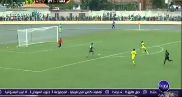 فوز المنتخب المغربي على ساوتومي