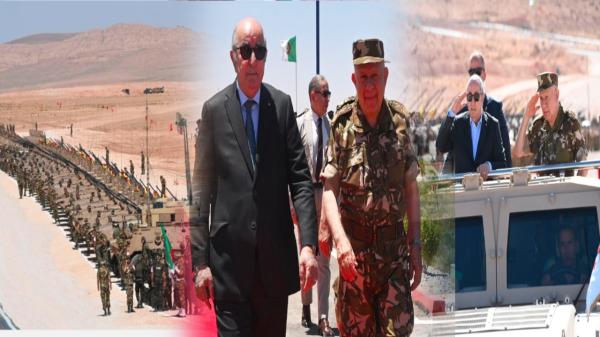 "تبون" يُشرف على "مناورات بالذخيرة الحية".. ويَدّعي أن "الجزائر لا تهدد أحدًا في المنطقة"!