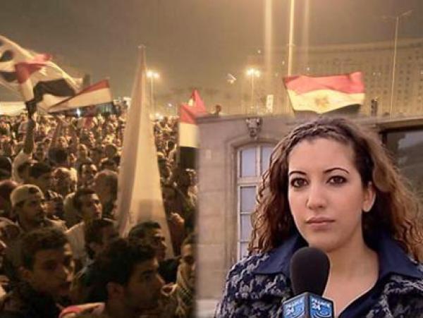مذيعة فرنسية تتعرض لتحرش جنسي في ميدان التحرير