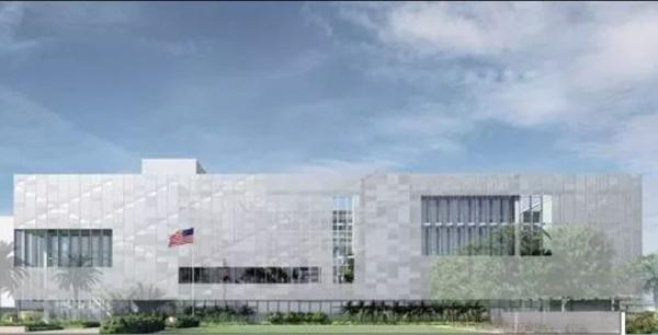 وضع حجر الأساس لمقر القنصلية العامة الأمريكية الجديد