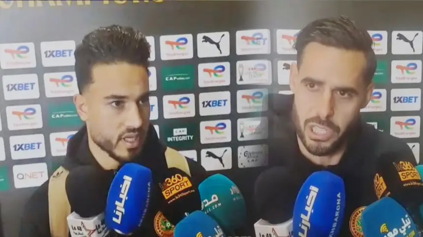 تصريحات لاعبي النهضة البركانية بعد التعادل مع الهلال السوداني