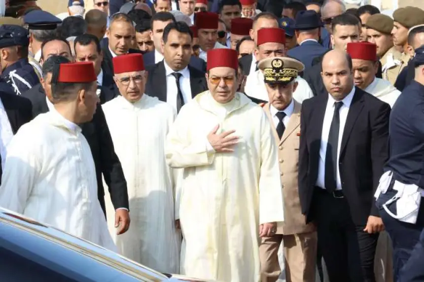 الأمير مولاي رشيد يتقدم مشيعي جثمان الناطق باسم القصر الملكي