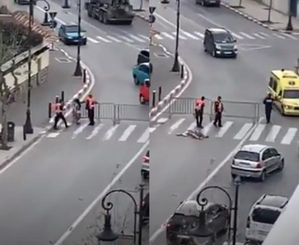 فيديو يفضح سيدة ﺣﺎﻭﻟﺖ ﺗﻤﺜﻴﻞ ﺩﻭﺭ ﺍﻟﻀﺤﻴﺔ بعد مشادة مع ﺍﻟﺸﺮﻃﺔ ﺑﻄﻨﺠﺔ