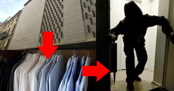 لص مغربي يجمع مسروقات ب21 ألف يورو من داخل محل ملابس ثم يغط في نوم عميق