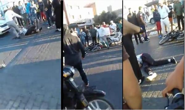 شاهد كيف أشبع مواطنون شفارا ضربا في آسفي