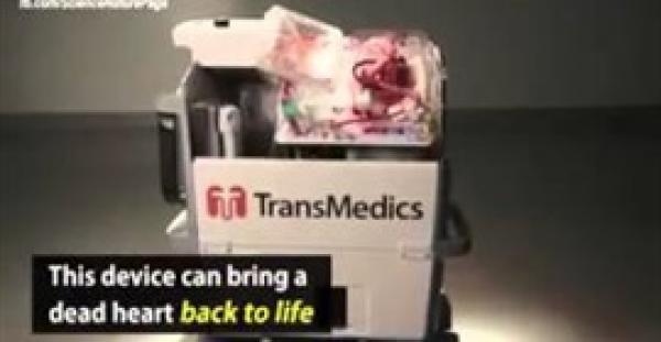 بالفيديو.. جهاز يعيد القلب الميت للحياة