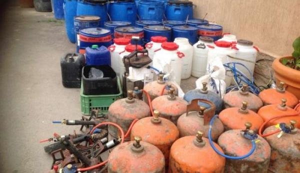 ضربة صحيحة....الدرك الملكي يداهم معملا سريا ضخما "للماحيا" ويعتقل 3 مروجين مبحوث عنهم وطنيا