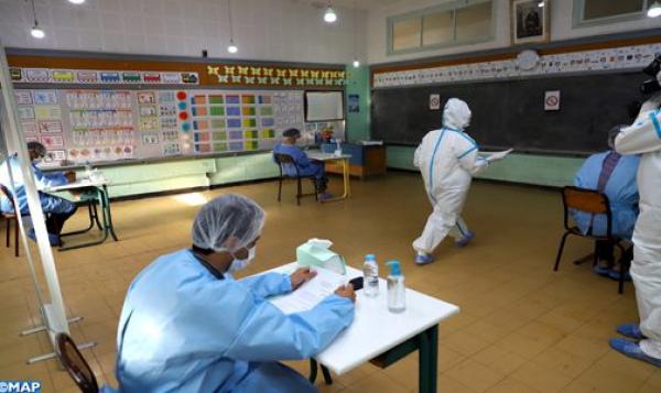 تفاصيل اجتياز مترشحين مصابين بكورونا مباراة ولوج السلك العادي للمعهد الملكي للإدارة الترابية