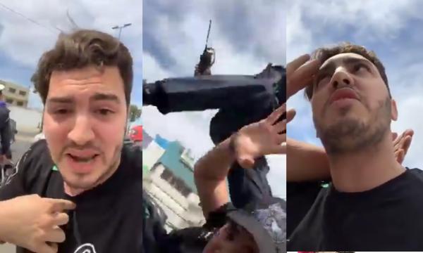 نايضة بين شرطي و الكوميدي أمين راضي.. و الأخير يشتكي: بوليسي ضربني !