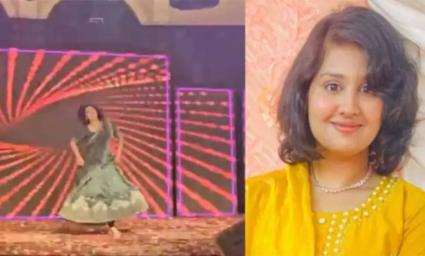 لحظة وفاة شابة هندية  إثر سكتة قلبية مفاجئة أثناء رقصها في حفل زفاف