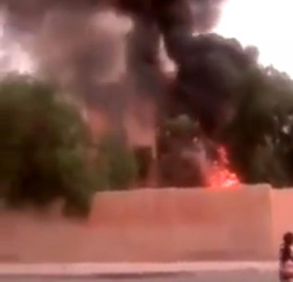 احتراق شقق سكنية للعسكريين بالراشيدية