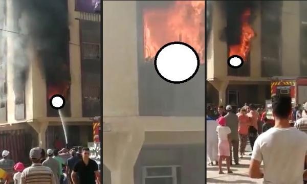 غضب شعبي واسع بعد احتراق طفلة حية بالخميسات ومطالب بمحاسبة جهاز الوقاية المدنية