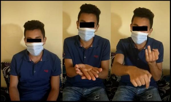 حقيقة فيديو الشخص الذي يدعي أن عناصر الشرطة لفقت له تهمة