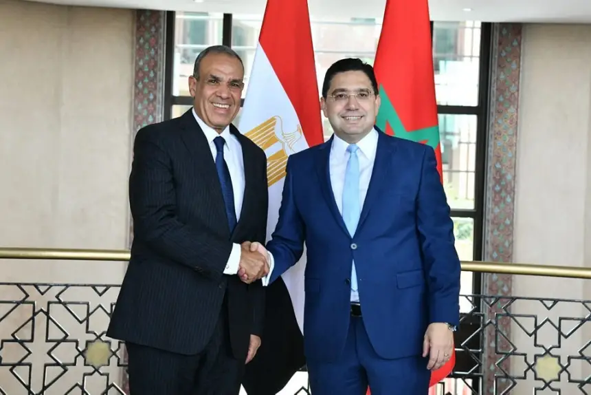 بوريطة يتسلم رسالة خطية موجهة إلى الملك محمد السادس من الرئيس المصري