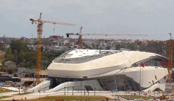 تقدم الأشغال بمسرح الرباط الكبير