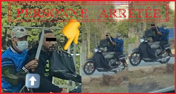 أمن بنمسيك يدخل على خط فيديو سرقة بالتهديد باستعمال دراجة نارية