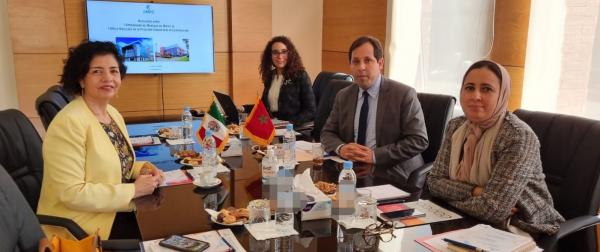 المدير العام للمكتب المغربي للملكية الصناعية والتجارية يستقبل سفيرة المكسيك بالمغرب