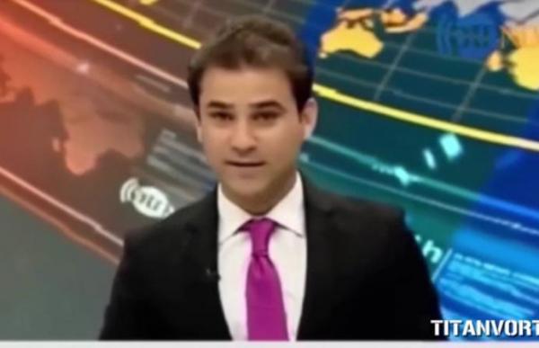 بالفيديو.. مذيع أفغاني يترك الاستديو ويفر هرباً من الزلزال