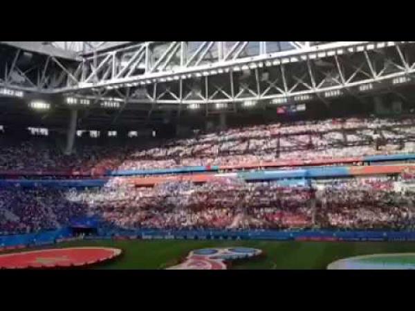 لحظة تاريخية بعد غياب 20 عام من الغياب النشيد المغربي يعزف في المونديال