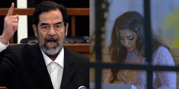 حفيدة صدام حسين تظهر لأول مرة لتروي قصص جدها (فيديو)