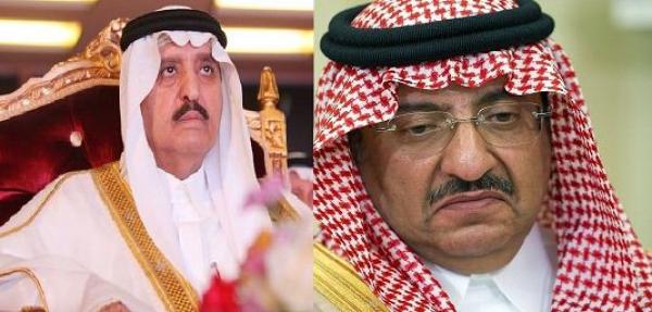 السلطات السعودية تتهم الأميرين أحمد بن عبد العزيز ومحمد بن نايف بالتخطيط لانقلاب