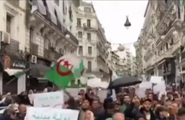 الجزائر: مسيرات رافضة للانتخابات وأخرى مؤيدة للجيش والاستحقاق الرئاسي