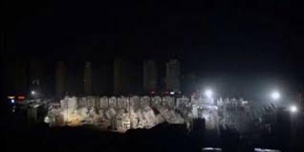 تفجير حي صيني في 10 ثوان !