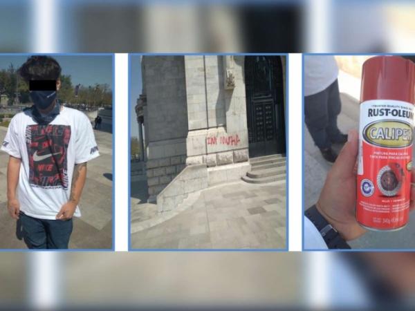 مغربي يواجه 10 سنوات سجنا بسبب تشويه معلمة تاريخية في المكسيك