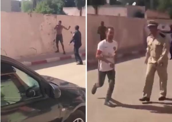 الشرطة تطلق النار على مجرم خطير بمدينة بن سليمان