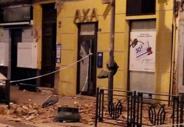 بالصور : آثار الزلزال الذي ضرب مدينة مليلية المحتلة